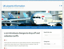 Tablet Screenshot of airportsinformationblog.co.uk